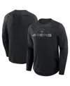 Fanatics Men's Black San Francisco 49ers Coverage Scheme Long Sleeve T-shirt In Black