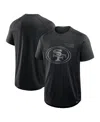 Fanatics Men's Black San Francisco 49ers Deceptive Juke T-shirt In Black