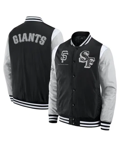 Fanatics Men's Black San Francisco Giants Elements Elite Full-snap Jacket