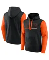 Fanatics Men's Black San Francisco Giants Outline Fleece Pullover Hoodie In Black