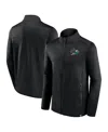 Fanatics Branded Black San Jose Sharks Authentic Pro Rink Fleece Full-zip Jacket In Black