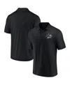 Fanatics Men's Black San Jose Sharks Winning Streak Polo Shirt In Black