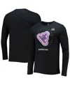 Fanatics Men's Black Team Usa Snowboarding Long Sleeve T-shirt In Black