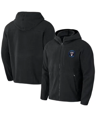 Fanatics Men's Black Tennessee Titans Sherpa Full-zip Hoodie
