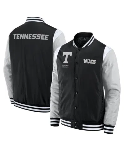 Fanatics Men's Black Tennessee Volunteers Elementsâ Elite Full-snap Jacket