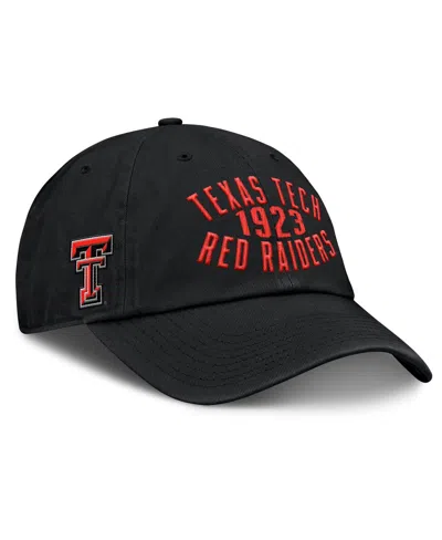 Fanatics Men's Black Texas Tech Red Raiders Archer Adjustable Hat