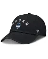 Fanatics Men's Black Uconn Huskies Myth Adjustable Hat In Black