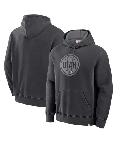 Fanatics Men's Black Utah Hockey Club Made In Canada Pullover Hoodie