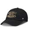 Fanatics Men's Black Vanderbilt Commodores Archer Adjustable Hat In Black