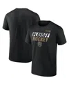 Fanatics Men's Black Vegas Golden Knights 2025 Stanley Cup Playoffs Breakout T-shirt