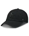 Fanatics Men's Black Vegas Golden Knights Authentic Pro Road Adjustable Hat In Black