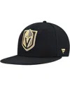 Fanatics Men's Black Vegas Golden Knights Core Fitted Hat In Black