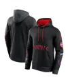 Fanatics Men's Washington Capitals Wild Winner Fleece Pullover Hoodie In Black