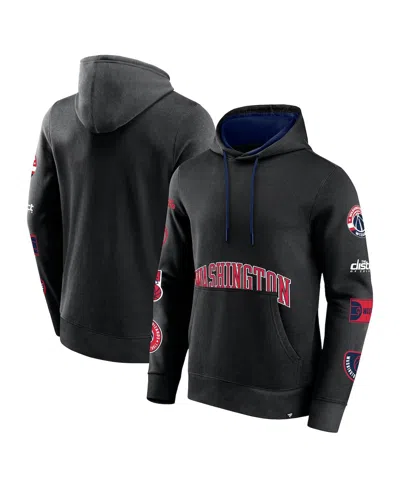Fanatics Men's Washington Wizards Home Court Pullover Hoodie In Black