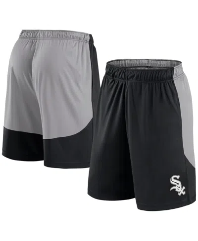 FANATICS MEN'S BLACK/GRAY CHICAGO WHITE SOX GO HARD SHORTS