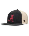 Fanatics Men's Black/natural Alabama Crimson Tide Legend Trucker Snapback Hat In Multi