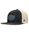 Fanatics Men's Black/natural Florida Gators Legend Trucker Snapback Hat In Multi