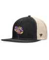 Fanatics Men's Black/natural Lsu Tigers Legend Trucker Snapback Hat In Multi