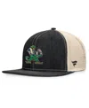Fanatics Men's Black/natural Notre Dame Fighting Irish Legend Trucker Snapback Hat In Multi