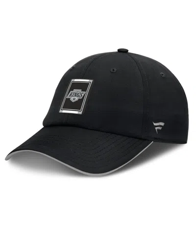 Fanatics Men's Black/silver Los Angeles Kings Authentic Pro Ripstop Adjustable Hat In Multi