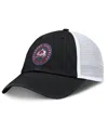 Fanatics Men's Black/white Colorado Avalanche Averie Trucker Adjustable Hat