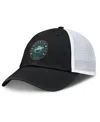 Fanatics Men's Black/white Minnesota Wild Averie Trucker Adjustable Hat In Black,white