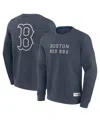 Fanatics Men's Blue Boston Red Sox Elements Future Ground Lettering Pullover Sweatshirt