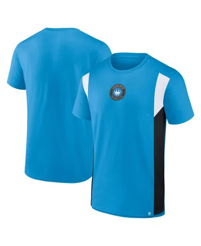 Fanatics Men's Blue Charlotte Fc Golden Goal T-shirt