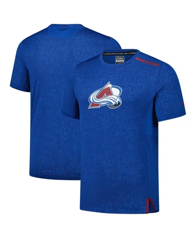 Fanatics Men's Blue Colorado Avalanche Authentic Pro Performance T-shirt