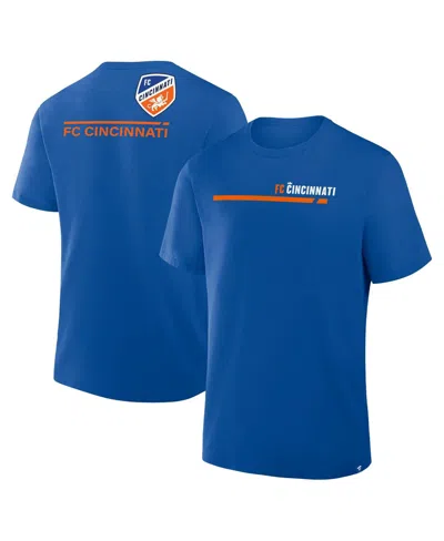 Fanatics Men's Blue Fc Cincinnati Corner Kick Legacy T-shirt