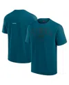 Fanatics Men's Blue Florida Panthers Elements Flex Tri-blend T-shirt In Green