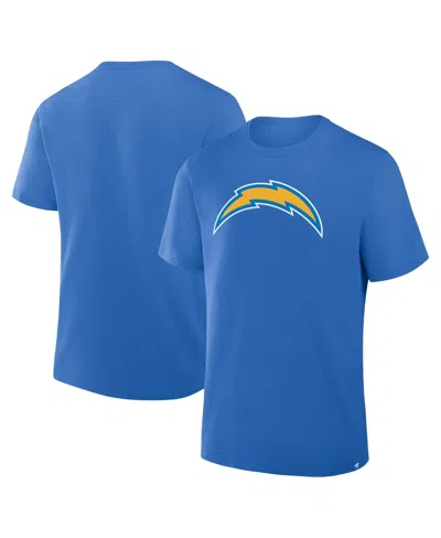 Fanatics Men's Blue Los Angeles Chargers Legacy Cotton T-shirt