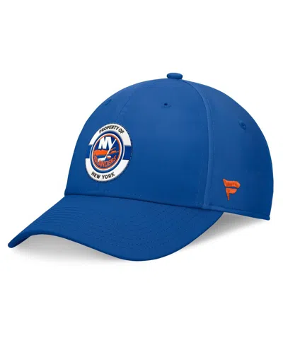 Fanatics Men's Blue New York Islanders Authentic Pro Training Camp Flex Hat