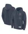 Fanatics Men's Blue Denver Nuggets Future Ground Info Elements Premium Pullover Hoodie In Blue