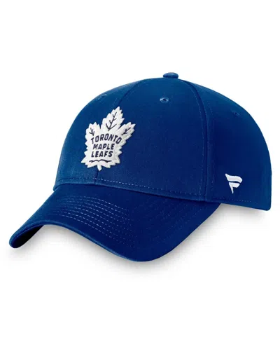 Fanatics Men's Blue Toronto Maple Leaf's Core Adjustable Hat