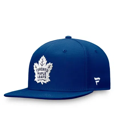 Fanatics Men's Blue Toronto Maple Leaf's Core Primary Logo Snapback Hat