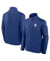 Fanatics Men's Blue Toronto Maple Leaf's Authentic Pro Rink Fleece Full-zip Jacket In Blue