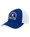 Fanatics Men's Blue/white Toronto Maple Leafs Fundamental Adjustable Hat In Blue,white