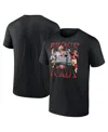 Fanatics Men's Brock Purdy Black San Francisco 49ers Notorious Player Graphic T-shirt In Black