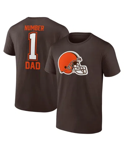Fanatics Men's Brown Cleveland Browns Father's Day T-shirt