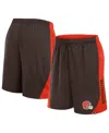 Fanatics Men's Brown Cleveland Browns No Defense Shorts In Brown