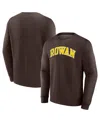 Fanatics Men's Brown Rowan Profs Short Name Pullover Sweatshirt In Brown