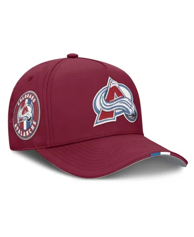 Fanatics Men's Burgundy Colorado Avalanche 2025 Nhl Draft Authentic Pro On-stage Podium A-frame Adjustable Ha