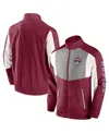 Fanatics Men's Burgundy Colorado Rapids Net Goal Raglan Full-zip Track Jacket In Burgundy