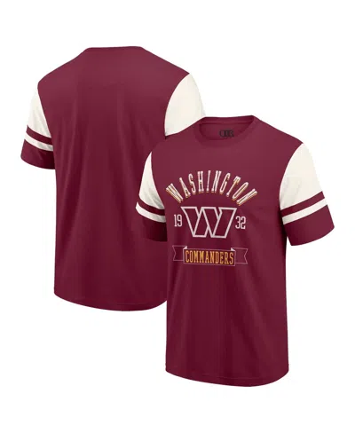 Fanatics Men's Burgundy Washington Commanders Football T-shirt