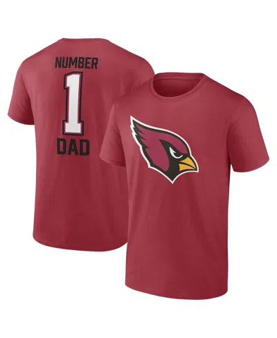 Fanatics Men's Cardinal Arizona Cardinals Father's Day T-shirt