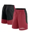 Fanatics Men's Cardinal/black Arizona Cardinals Launch Shorts In Multi