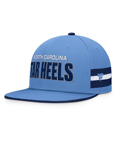 Fanatics Men's Carolina Blue North Carolina Tar Heels Pick Off Fitted Hat In Carolina Blue,navy