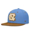 Fanatics Men's Carolina Blue/brown North Carolina Tar Heels Noboa Fitted Hat In Blue