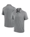 Fanatics Men's Charcoal Alabama Crimson Tide Performance Polo In Charcoal